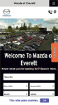 Mobile Screenshot of mazdaofeverett.com